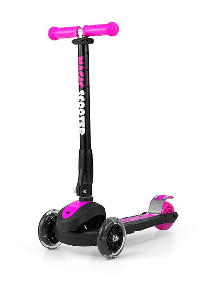 Dětská koloběžka Milly Mally Magic Scooter pink