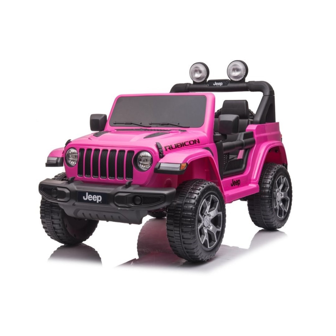 BABY MIX Jeep Wrangler Rubicon, růžové