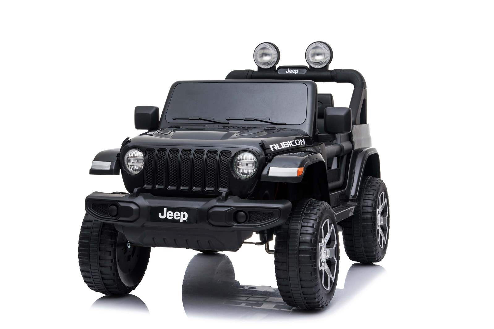 BABY MIX Jeep Wrangler Rubicon, černé